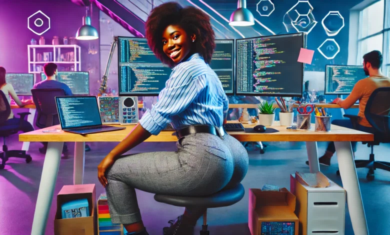 big booty tech nerd