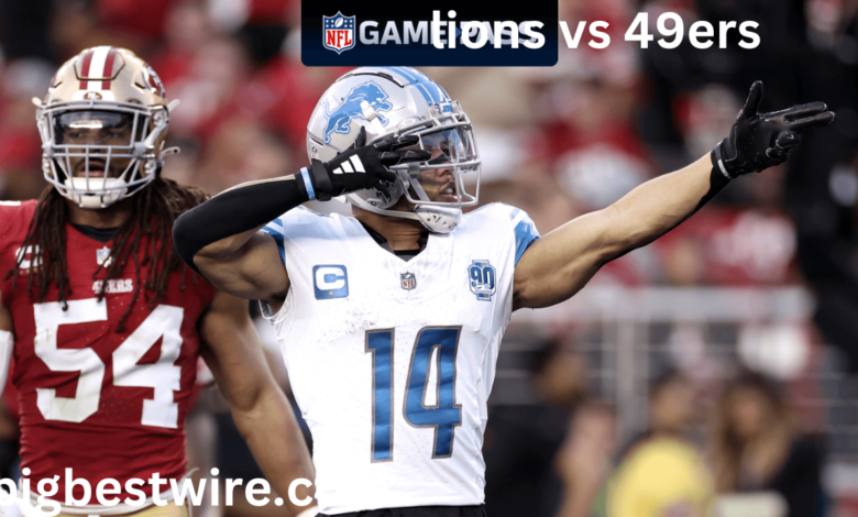 lions vs 49ers